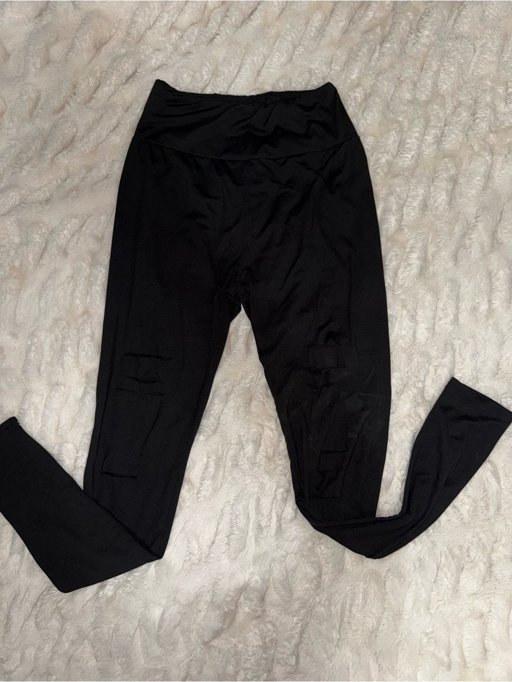 Black High-Waist Leggings